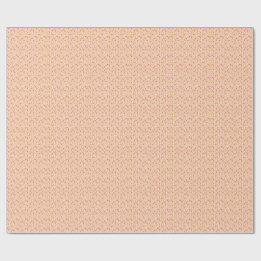 Papel De Regalo Patrón de flores rosadas y amarillas