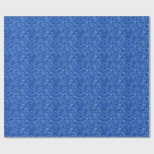 Papel De Regalo Patrón de fondo azul brillante