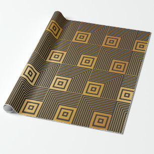 Papel De Regalo Patrón de fondo vintage sin fisuras Art Deco