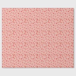 Papel De Regalo Patrón de fresas y flores