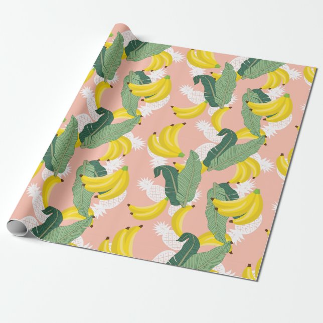 Papel De Regalo Patrón de frutas (Desenrollado)