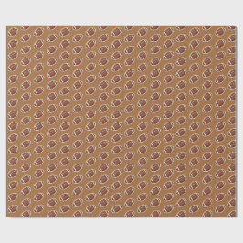 Papel De Regalo patrón de fútbol americano