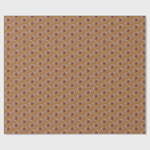 Papel De Regalo patrón de fútbol americano