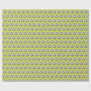 Papel De Regalo patrón de fútbol soccer