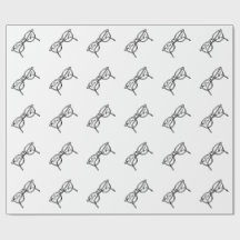 PATRÓN DE GAFAS NERD NEGRO Y BLANCO