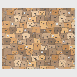 Papel De Regalo Patrón de garabatos de perro