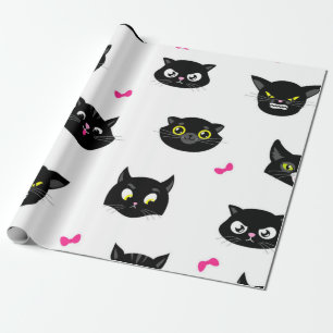 Papel De Regalo Patrón de gato