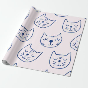 Papel De Regalo Patrón de gato