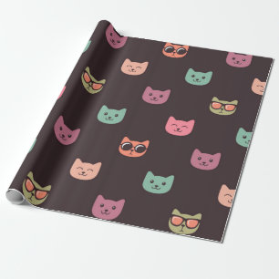 Papel De Regalo Patrón de gato