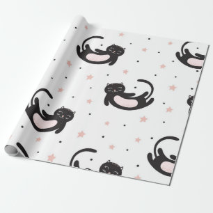 Papel De Regalo Patrón de gato