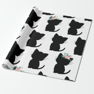Papel De Regalo Patrón de gato