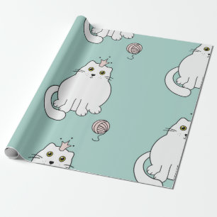 Papel De Regalo Patrón de gato
