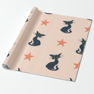 Papel De Regalo Patrón de gato