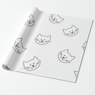 Papel De Regalo Patrón de gato