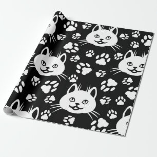 Papel De Regalo Patrón de gato