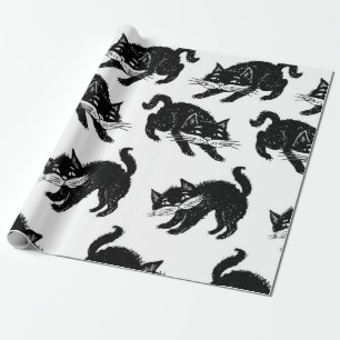 Papel De Regalo Patrón de gato