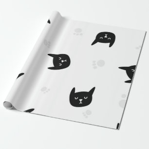 Papel De Regalo Patrón de gato