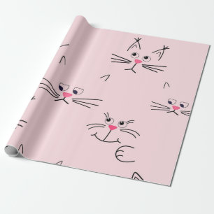 Papel De Regalo Patrón de gato