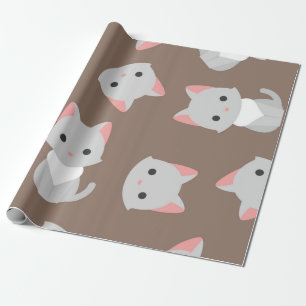 Papel De Regalo Patrón de gato
