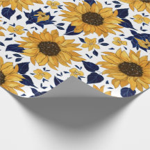 Patrón de girasol acuático