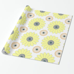 Papel De Regalo Patrón de girasoles sin inconvenientes