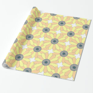 Papel De Regalo Patrón de girasoles sin inconvenientes