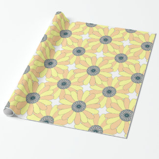 Papel De Regalo Patrón de girasoles sin inconvenientes