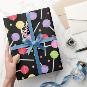 Papel De Regalo Patrón de golosinas dulces