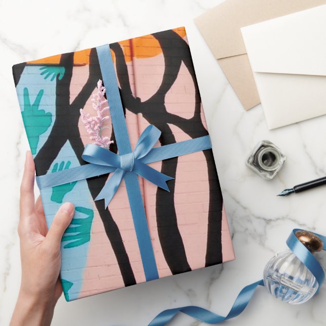 Papel De Regalo Patrón de graffiti (Regalar)