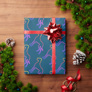 Papel De Regalo Patrón de Gran Danés