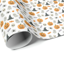 Papel De Regalo Patrón de Halloween
