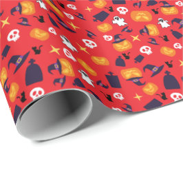 Papel De Regalo patrón de Halloween