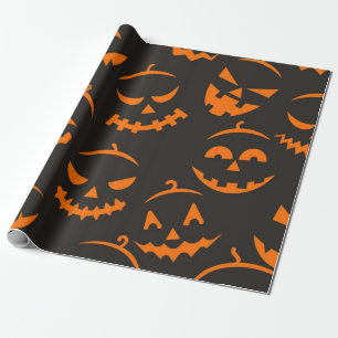 Papel De Regalo Patrón de Halloween