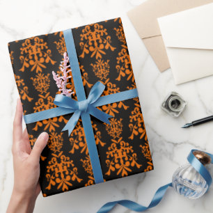 Papel De Regalo Patrón de Halloween 
