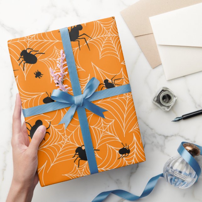 Papel De Regalo Patrón de Halloween  (Regalar)