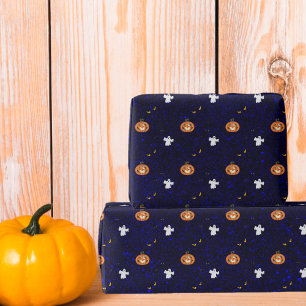 Papel De Regalo patrón de Halloween
