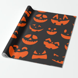 Papel De Regalo Patrón de Halloween