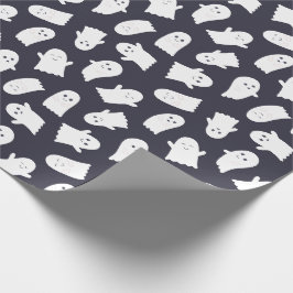 Papel De Regalo Patrón de Halloween de ghosts amistosos