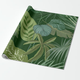 Papel De Regalo Patrón de hojas