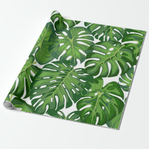 Papel De Regalo Patrón de hojas