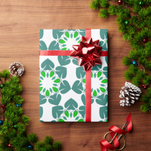 Papel De Regalo Patrón De Hojas, Patrón De Hojas, Hojas Verdes