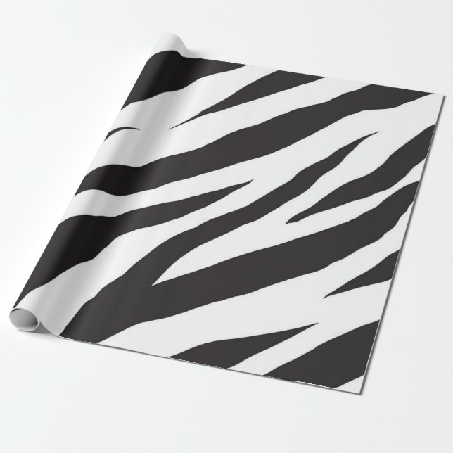 Papel De Regalo Patrón de impresión animal (Desenrollado)