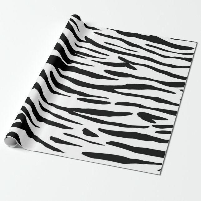 Papel De Regalo Patrón de impresión animal (Desenrollado)