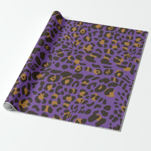 Papel De Regalo Patrón de impresión animal de leopardo jaguar