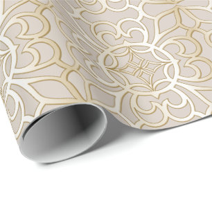 Papel De Regalo Patrón de impresión Jacquard
