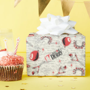 Papel De Regalo Patrón de juguetes para niños de TI