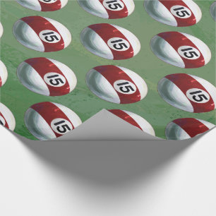 Papel De Regalo Patrón de la bola de estanque 15