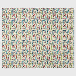 Papel De Regalo patrón de lápiz