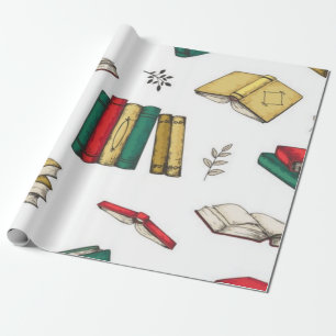 Papel De Regalo Patrón de libro