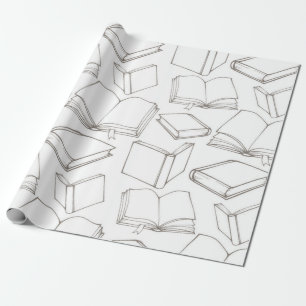 Papel De Regalo Patrón de libro